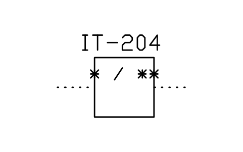 符号 Signal converter, form 2 的预览，块名 ISX_754_SIGNAL_CONVERTER_FORM_2