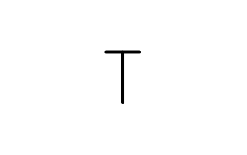 符号 Letter T, torque or transformer 的预览，块名 ISX_795_TORQUE_T