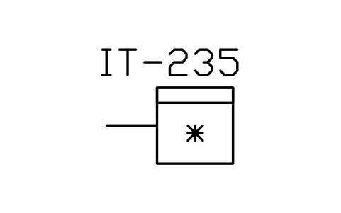 符号 Integrating instrument 的预览，块名 ISX_834_INTEGRATING_INSTRUMENT