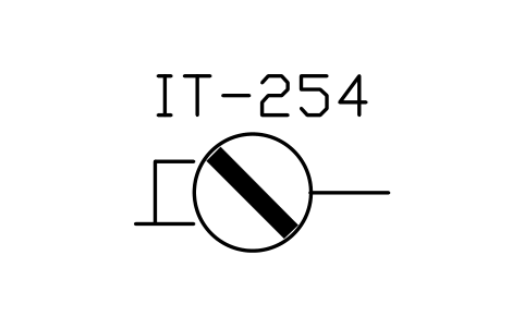 符号 Position indicator, 3 positions 的预览，块名 ISX_865_POSITION_INDICATOR