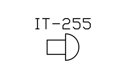 符号 Acoustic signalling device 的预览，块名 ISX_866_ACOUSTIC_SIGNALLING_DEVICE