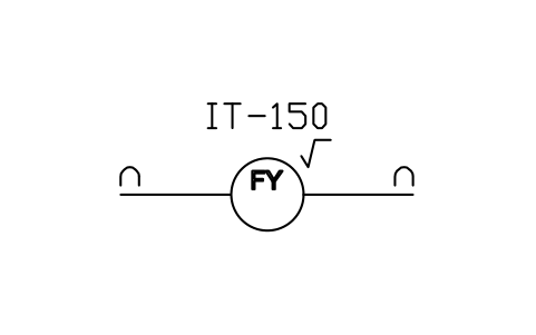 符号 Square root of flow signal 的预览，块名 ISX_X1068_SQUARE_ROOT_FLOW_SIGNAL