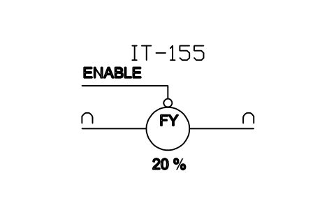 符号 Flow rate computing 的预览，块名 ISX_X1073_FLOW_RATE_COMPUTING