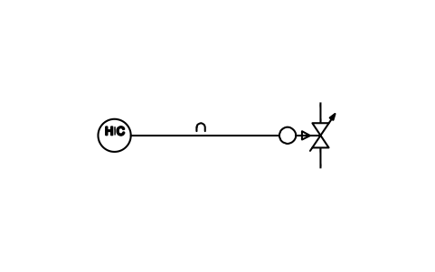 符号 Remote control valve, set value 的预览，块名 ISX_X1103_REMOTE_CONTROL_VALVE_SET_VALUE