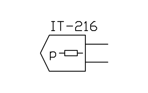 符号 Pressure sensor, strain gauge 的预览，块名 ISX_X757_PRESSURE_SENSOR_STRAIN