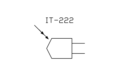 符号 Sensor, non-ionizing radiation 的预览，块名 ISX_X763_RADIATION_SENSOR_NON_IONIZING