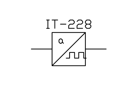 符号 Angle transducer, pulse train out 的预览，块名 ISX_X769_ANGLE_TRANSDUCER_PULSE