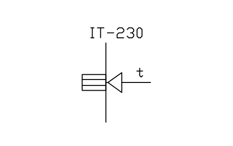 符号 Temperature sensor in boss, pipeline 的预览，块名 ISX_X801_TEMPERATURE_SENSOR_IN_BOSS