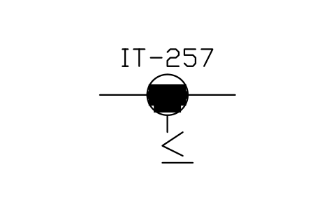 符号 Indicator, manual reset 的预览，块名 ISX_X894_INDICATOR_MANUAL_RESET