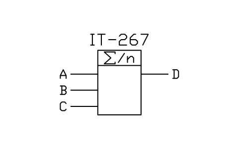 符号 Device for averaging 的预览，块名 ISX_X903_DEVICE_AVERAGING