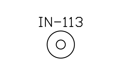 符号 Cross-connection device 的预览，块名 ISX_3085_CROSS_CONNECTION_DEVICE