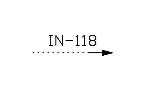 符号 Outlet tap 的预览，块名 ISX_3101_OUTLET_TAP