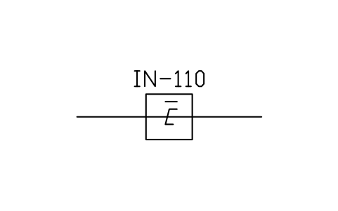 符号 Current blocking device 的预览，块名 ISX_X3011_CURRENT_BLOCKING_DEVICE