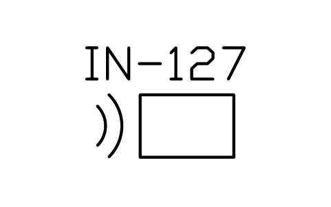 符号 Sound detector 的预览，块名 ISX_X3133_SOUND_DETECTOR
