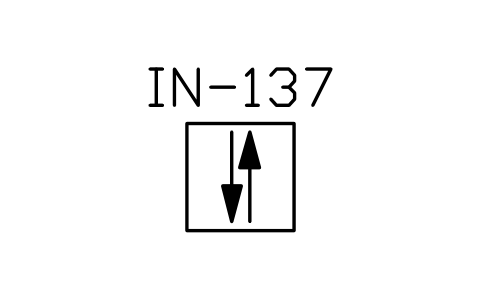符号 Vertical vibration detector 的预览，块名 ISX_X3143_VERTICAL_VIBRATION_DETECTOR