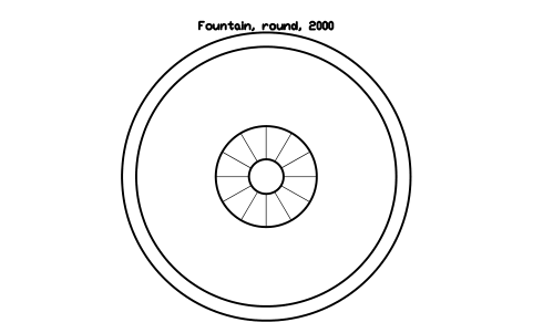 Preview of the Fountain, round, 2000 symbol, block LAN_FOUNTAIN_2000