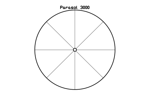 Preview of the Parasol 3000 symbol, block LAN_PARASOL_3000