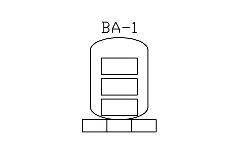 Preview of the Bell annealing furnace symbol, block MET_BELL_FURNACE