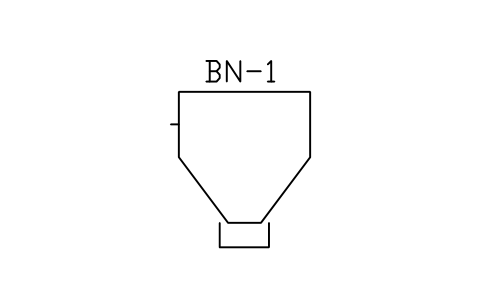 Preview of the Storage bin with gate symbol, block MET_BIN