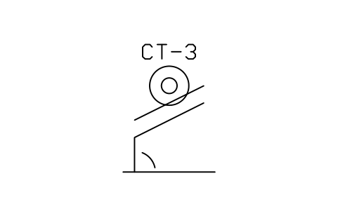 Preview of the Coil tilter symbol, block MET_COILTILT