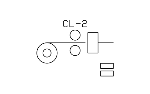 Preview of the Cut-to-length line symbol, block MET_CTL