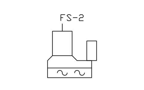 Preview of the Flash smelting furnace symbol, block MET_FLASH_SMELT