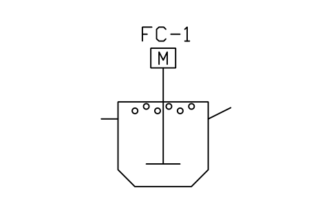 Preview of the Flotation cell symbol, block MET_FLOTATION