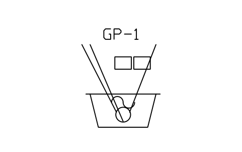 Preview of the Galvanising pot symbol, block MET_GALV_POT