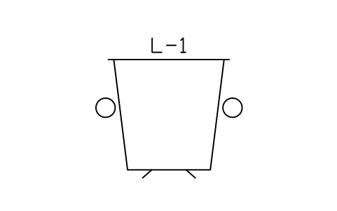 Preview of the Ladle symbol, block MET_LADLE