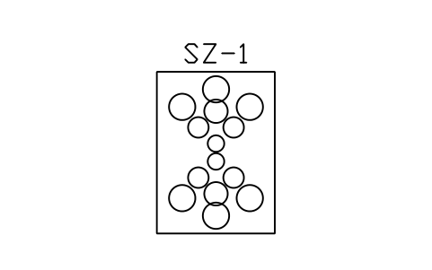 Preview of the Mill stand, 20-high (Sendzimir) symbol, block MET_MILL_20HI
