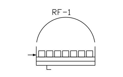Preview of the Reheating furnace, walking beam symbol, block MET_REHEAT_WALKING