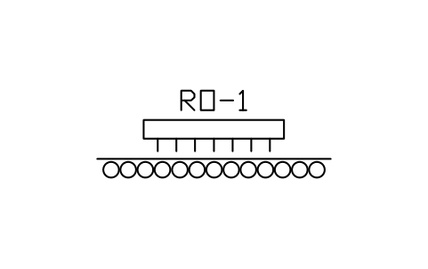 Preview of the Runout table with cooling symbol, block MET_RUNOUT