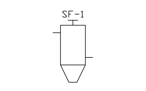 Preview of the Shaft furnace (DRI) symbol, block MET_SHAFT_FURNACE