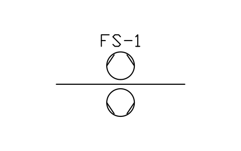 Preview of the Flying shear symbol, block MET_SHEAR_FLYING