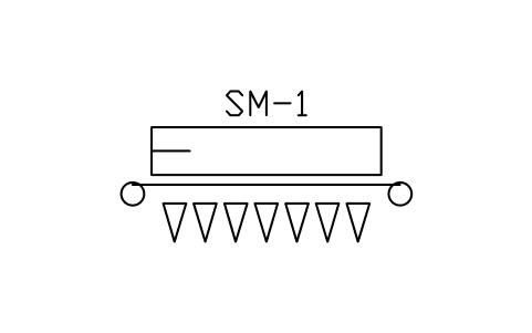 Preview of the Sinter strand symbol, block MET_SINTER