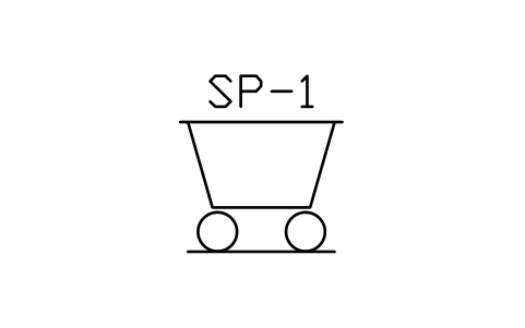 Preview of the Slag pot symbol, block MET_SLAGPOT