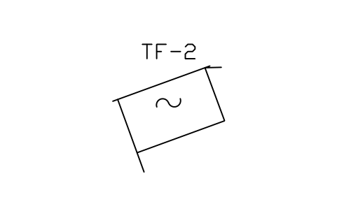Preview of the Tilting furnace symbol, block MET_TILT_FURN