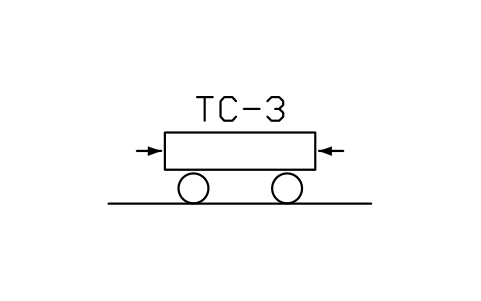 Preview of the Transfer car symbol, block MET_TRANSFER_CAR
