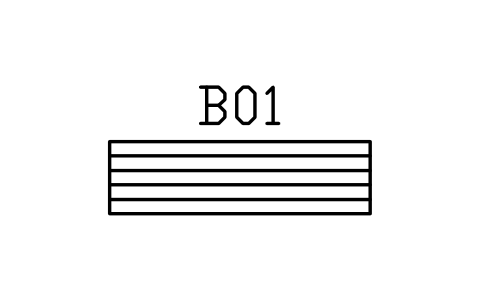 Preview of the Bench symbol, block ARCH_BENCH