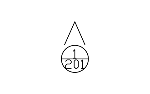 Preview of the Elevation marker symbol, block ARCH_MARK_ELEVATION