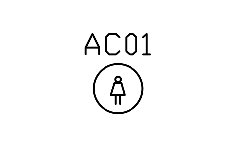 Preview of the Sign, WC women symbol, block ARCH_SIGN_WC_WOMEN