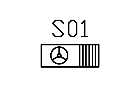 Preview of the Air conditioner, outdoor unit symbol, block ARCH_SVC_AC_OUTDOOR