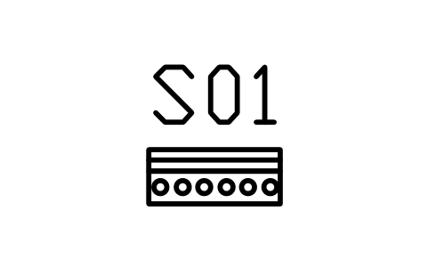 Preview of the Underfloor heating manifold symbol, block ARCH_SVC_UFH_MANIFOLD