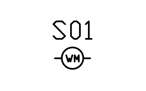Preview of the Water meter symbol, block ARCH_SVC_WATER_METER