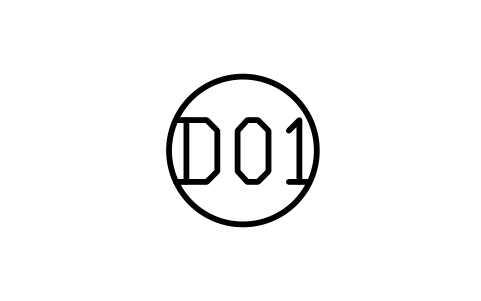 Preview of the Door tag symbol, block ARCH_TAG_DOOR