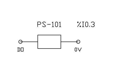 Vorschau des Symbols Relay or contactor coil from output, Block PLC_FIELD_COIL