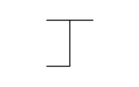 Vorschau des Symbols Parallel branch, end, Block PLC_LD_BRANCH_CLOSE