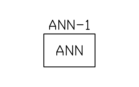Preview of the Annunciator symbol, block PLF_ALM_ANNUN