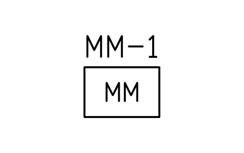 Preview of the Monitor module symbol, block PLF_ALM_MONITOR