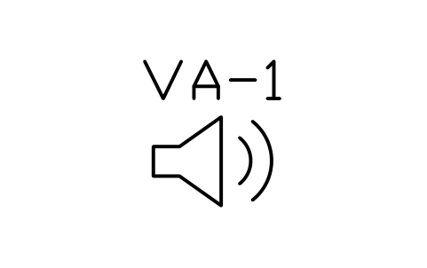 Preview of the Voice alarm speaker symbol, block PLF_ALM_SPEAKER